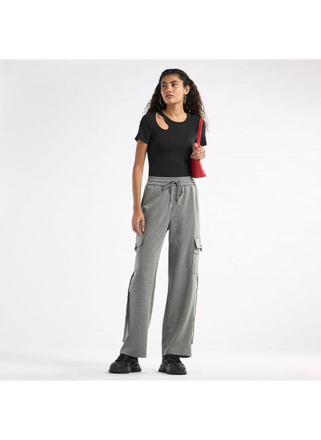 FAV Cargo Track Pants with Drawstring Closure  - Image 2