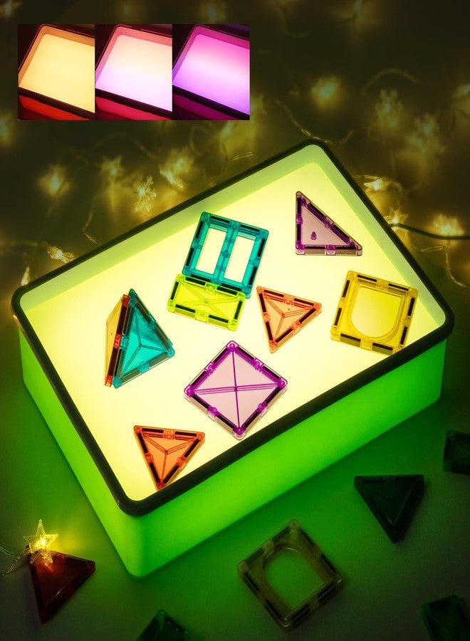 Odoorgames Sand Painting Light Box, Sensory Light Table for Kids - 3 Color Temperature & 10 Levels Adjustable Brightness, 16" (Green) - Image 1