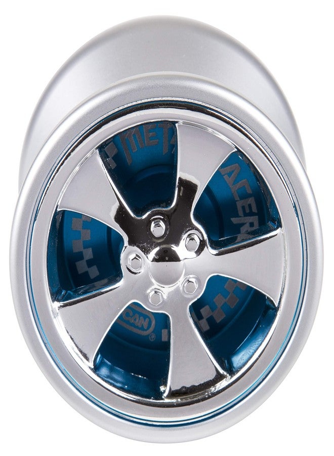 Duncan Toys Metal Racer Yo-Yo, Aluminum Advanced Level Yo-Yo with Racer Caps and SG Sticker Response, Blue - Image 2