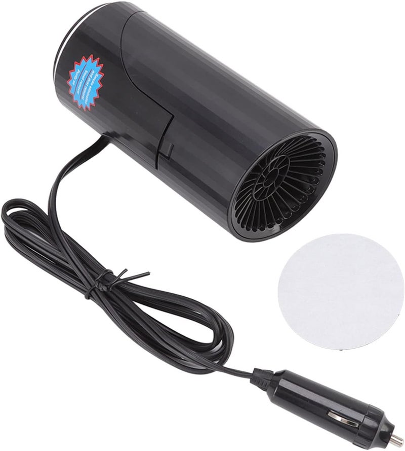 Car Heater Cool and Warm Fast Heating Portable Cigarette Lighter Car Heater Demister Defroster with Rotatable Base - Image 1