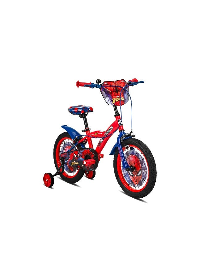 Spartan Super Spidey Boys' Bicycle (16 in, Red/Blue) - Image 2