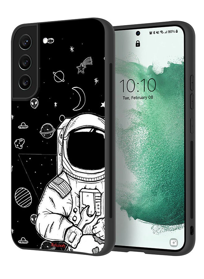Tolwak Samsung Galaxy S21 Plus 5G Protective Case Cover Astronaut Art - Image 1
