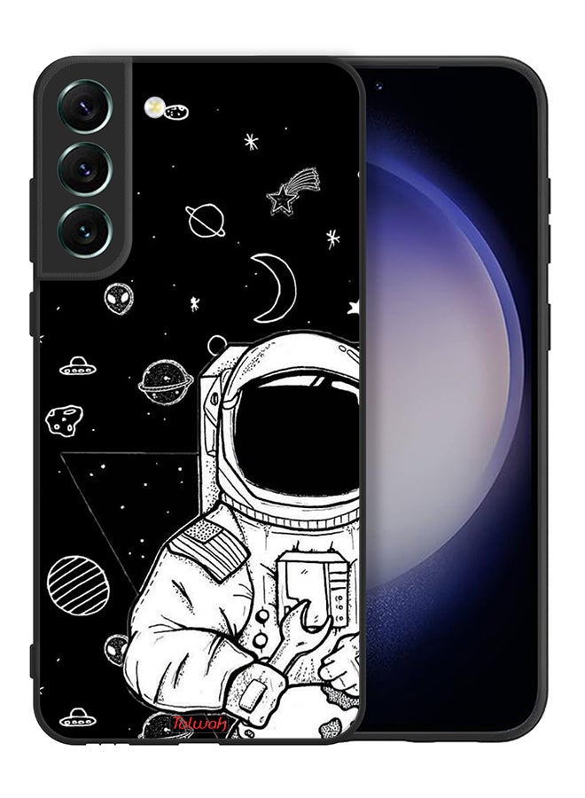 Tolwak Samsung Galaxy S21 Plus 5G Protective Case Cover Astronaut Art - Image 2