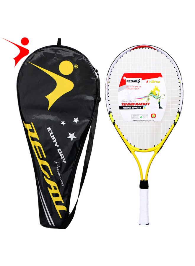 ريجيل Regail 9991 مضرب تنس مقاس 23 بوصة مضرب تنس للأطفال Wqp مضرب تنس من سبائك الألومنيوم للشباب متعدد الألوان اختياري - Image 5