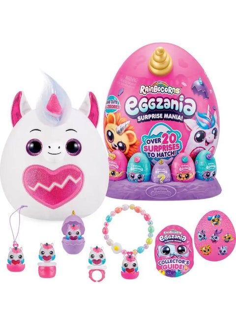 Eggzania S1 Surprise Egg Unicorn With Soft Doll