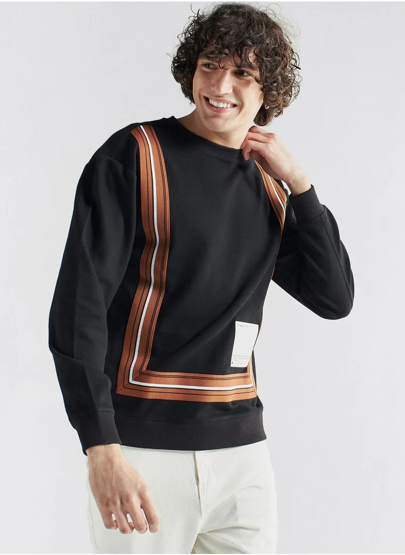 فاف Panelled Sweatshirt