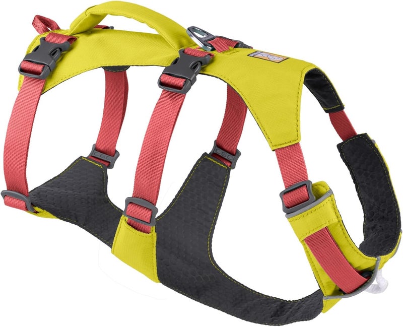 Ruffwear, Flagline Dog Harness, Lightweight and Reflective, No Pull Dog Lift Harness for Hiking, Running and Everyday Use, Lichen Green, Medium - Image 1