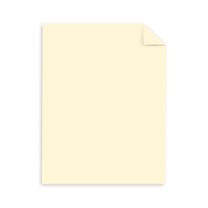 Neenah Exact Vellum Bristol Cardstock, 8.5" x 11", 67 lb/147 GSM, Ivory, 250 Sheets (81368) - Image 2