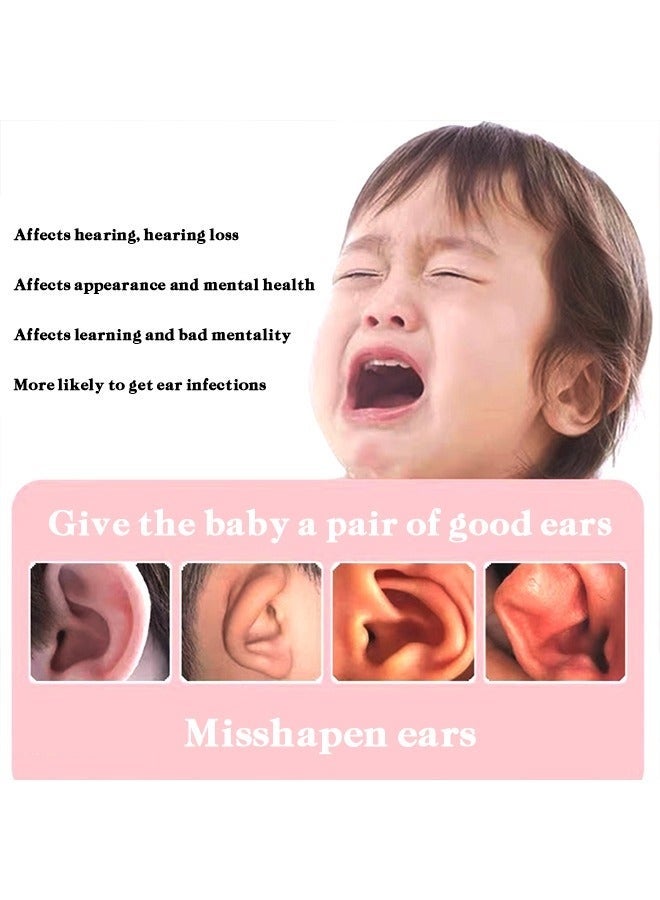 كيلا رقعة تصحيح انحراف الأذن للرضع، تصحيح أذن الأطفال، مصححات تجميل أذن حديثي الولادة، ملصقات بروز الأذن للرضع - Image 4