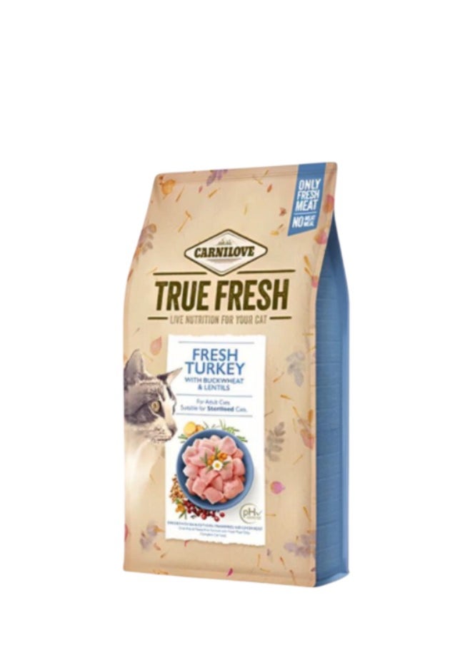 CARNILOVE - Carnilove Real Turkey Fresh Dry Food for Sterilized Cats 4.8kg - Image 1