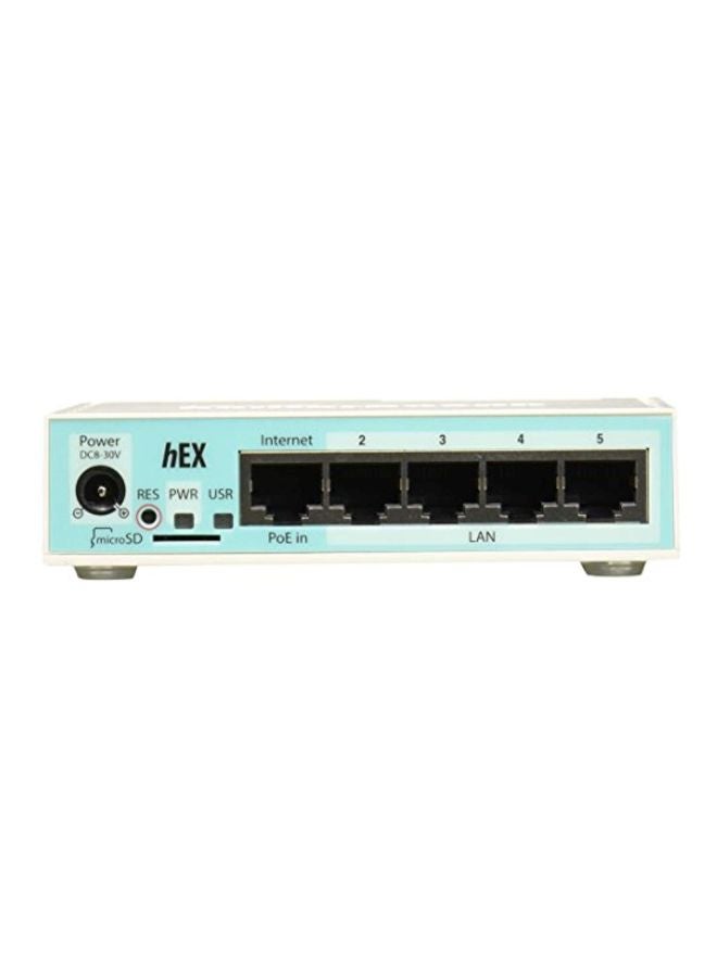 Mikrotik hEX RB750Gr3 Gigabit Router White - Image 2