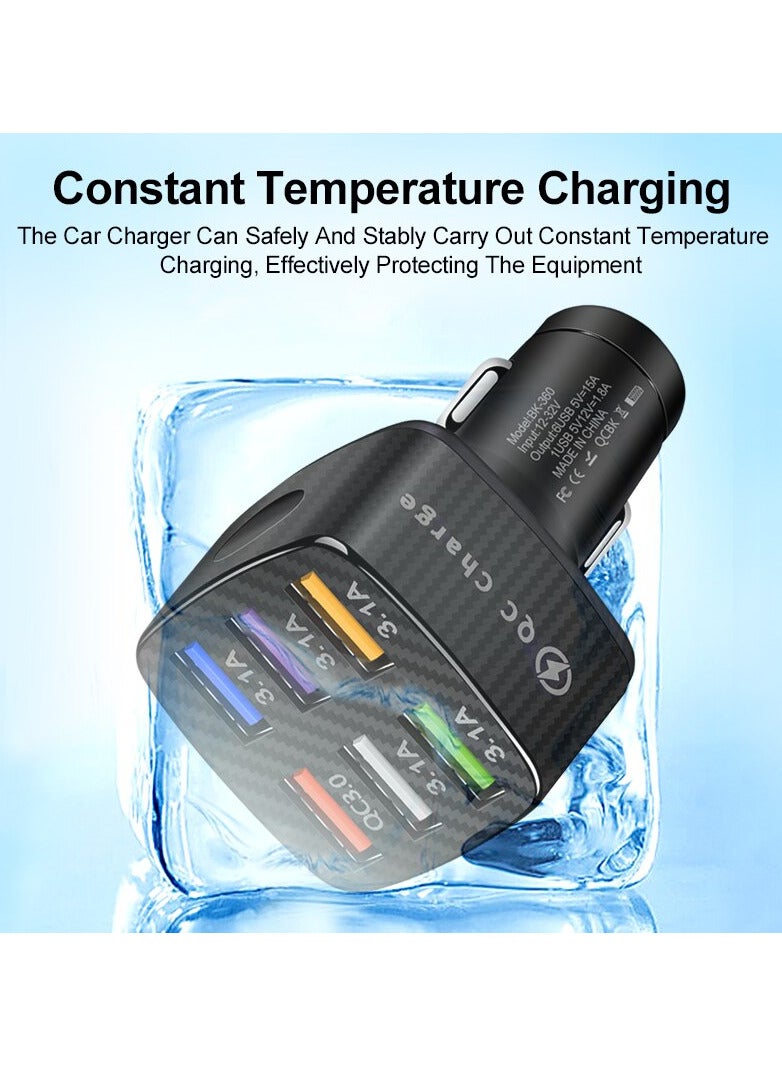 Loquat High Quality Car Charger With Multiple Functions Light Emitting Car Charger Light Weight And Small Size - Image 5