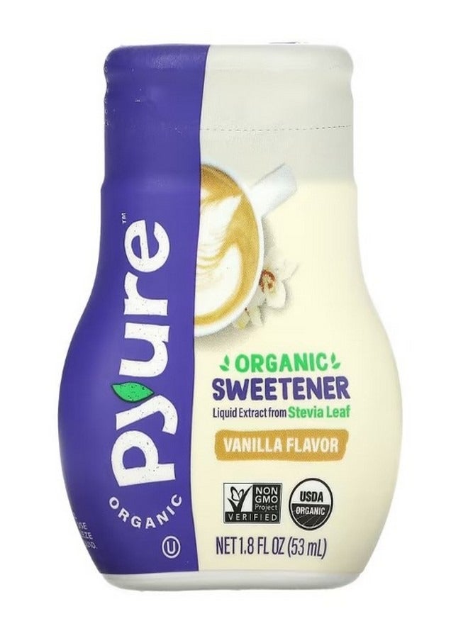Pyure Organic Sweetener Vanilla 1.8 fl oz 53 ml - Image 1