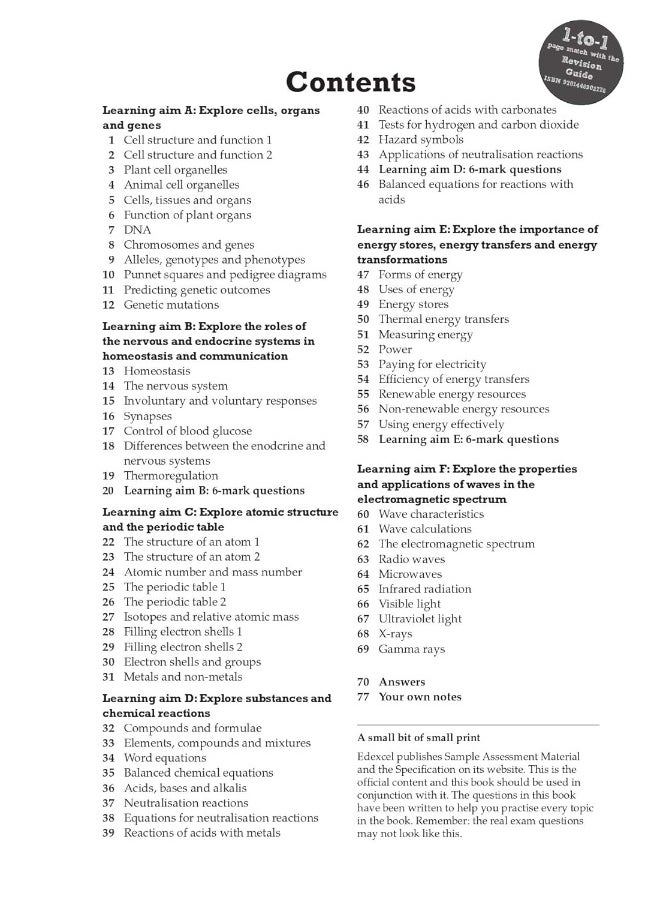 null - Pearson REVISE BTEC First in Applied Science: Prin - Image 1