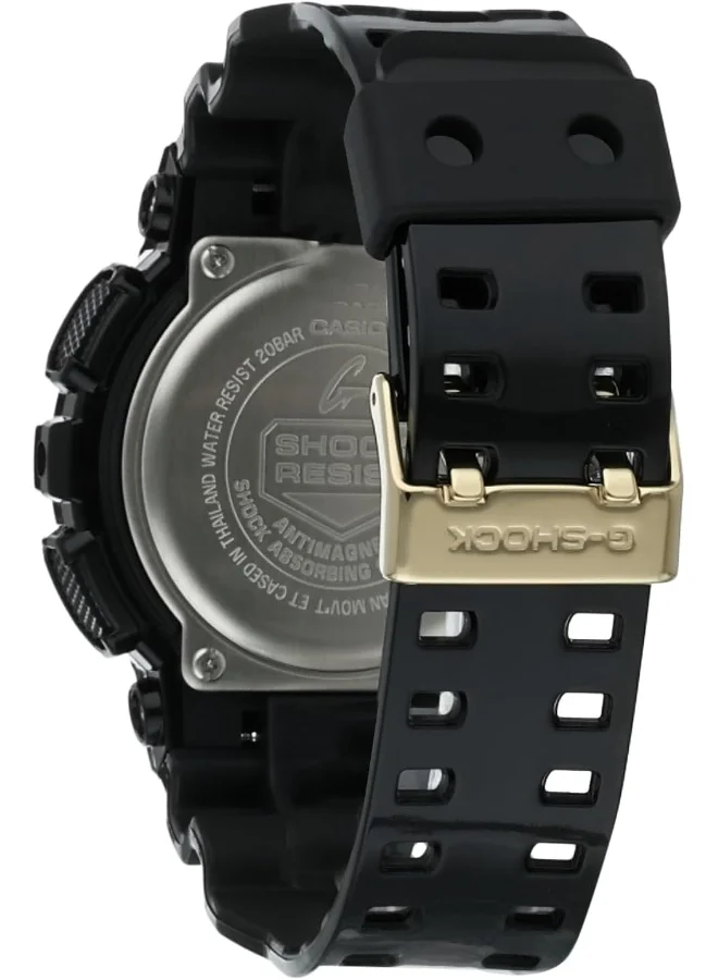 CASIO G-Shock Analog-Digital Yellow Dial Men's Watch-GA-140GB-1A1DR (G1021)