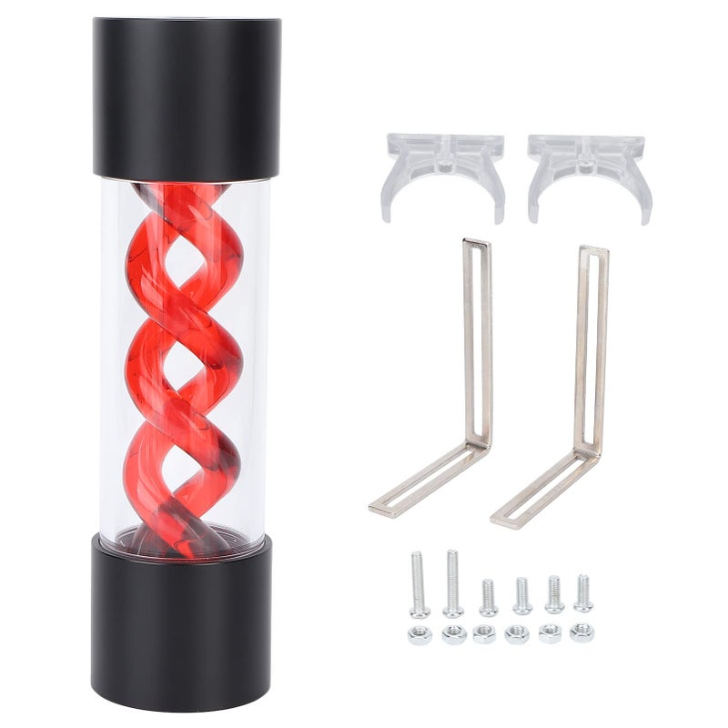 200mm Acrylic Cylindrical Reservoir 4 G1 4 Ports High Temperature Resistance PC Water Cooling System - Image 2
