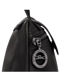 Champ Le Pliage Xtra Crossbody bag Black - Leather  - Image 4