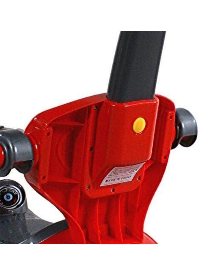 AL BADER Deluxe Mega Pushing Ride On Car (Red)  - Image 5