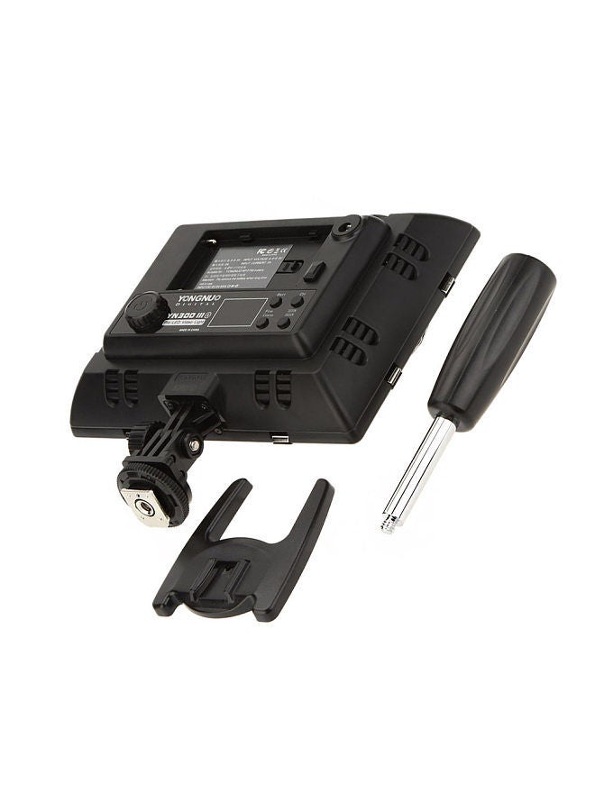 YN-300 III LED Camera Video Light Adjustable Color Temperature 3200k-5600k for DSLR Camera with IR Remote Phone Operation