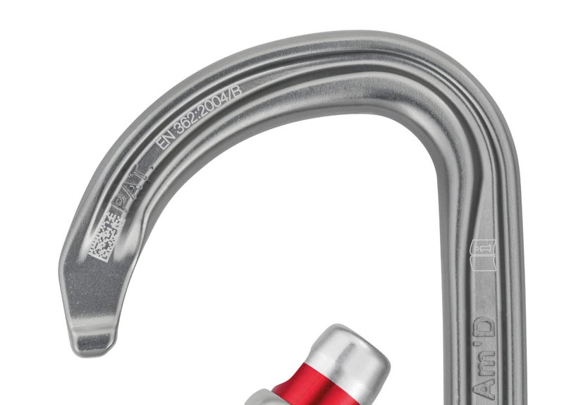 PETZL, AM'D Carabiner, Black, TRIACT-Lock - Image 4