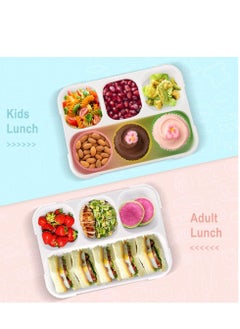 Bento Box for Kids, 4 Compartment Kids Lunch Box Leak Proof, Cute Bento Snack Box for Adults and Kids With Utensils, Lunch Containers BPA-Free, Microwave Bento Box (Pink) - pzsku/Z00A77114311B04CA89CDZ/45/_/1734059778/93c4e3b5-f3e0-4946-86f4-58f4c05e9862