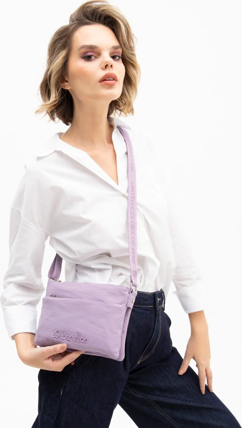 UNITED COLORS OF BENETTON Benetton Women's Crossbody Bag Lilac BNT1200