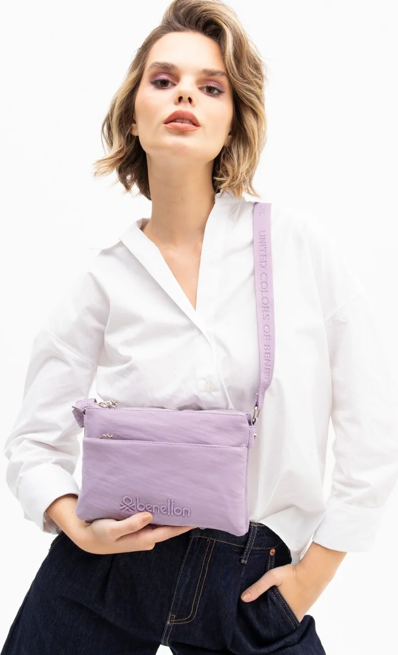 UNITED COLORS OF BENETTON Benetton Women's Crossbody Bag Lilac BNT1200