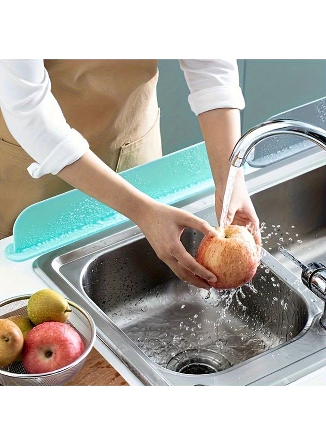 Charcoal Silicone Kitchen Sink Protector Splash Guard Suction Cup Durable - Image 4