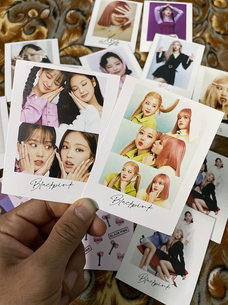 SINCE 7 STORE STORE Blackpink New Version Lomo Cards With Autograph Pack Of 18 Premium Photocards For All Occasion (3X4 Inches - Image 4