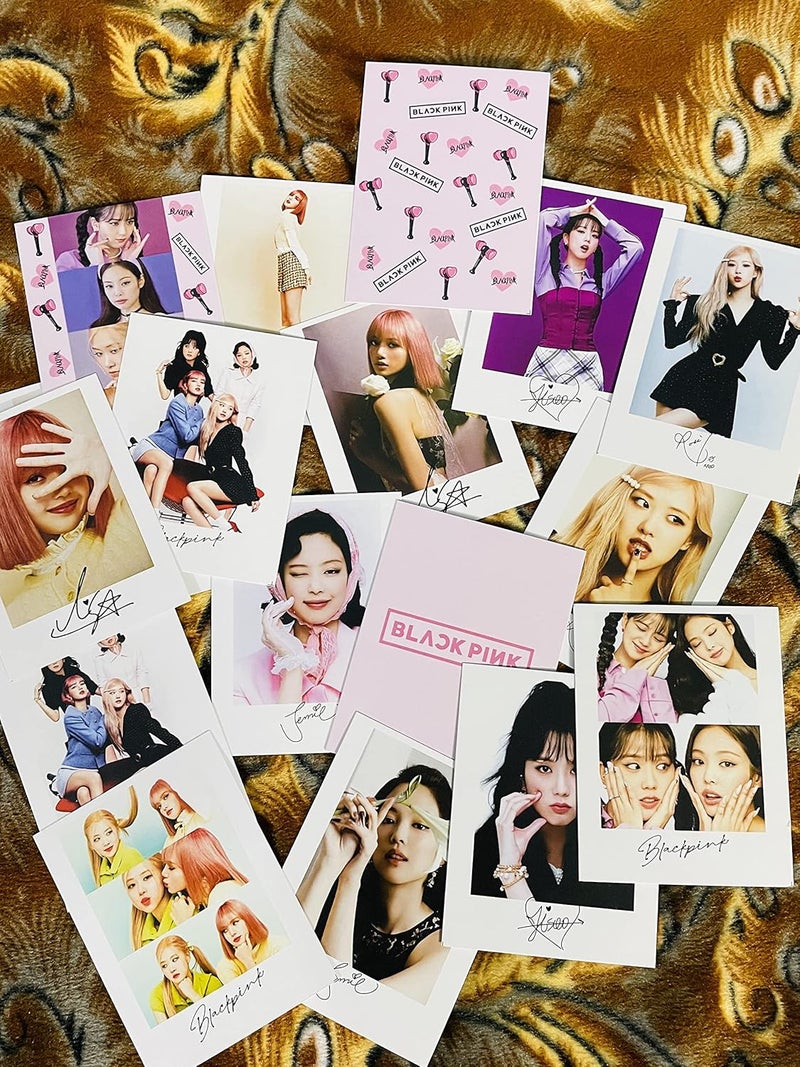 SINCE 7 STORE STORE Blackpink New Version Lomo Cards With Autograph Pack Of 18 Premium Photocards For All Occasion (3X4 Inches - Image 2