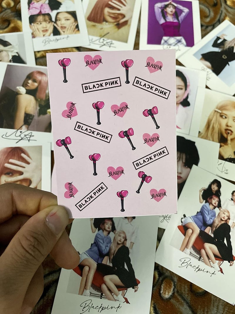 SINCE 7 STORE STORE Blackpink New Version Lomo Cards With Autograph Pack Of 18 Premium Photocards For All Occasion (3X4 Inches - Image 3