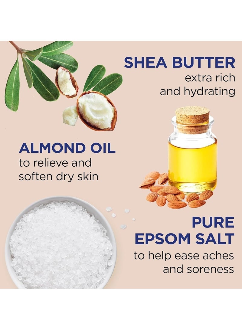 Dr Teal's Body Wash with Pure Epsom Salt, Shea Butter & Almond - 710ml - Image 4