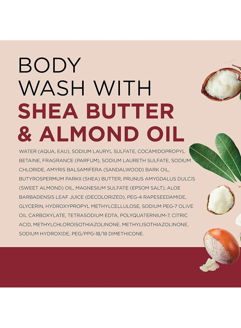 Dr Teal's Body Wash with Pure Epsom Salt, Shea Butter & Almond - 710ml - Image 5