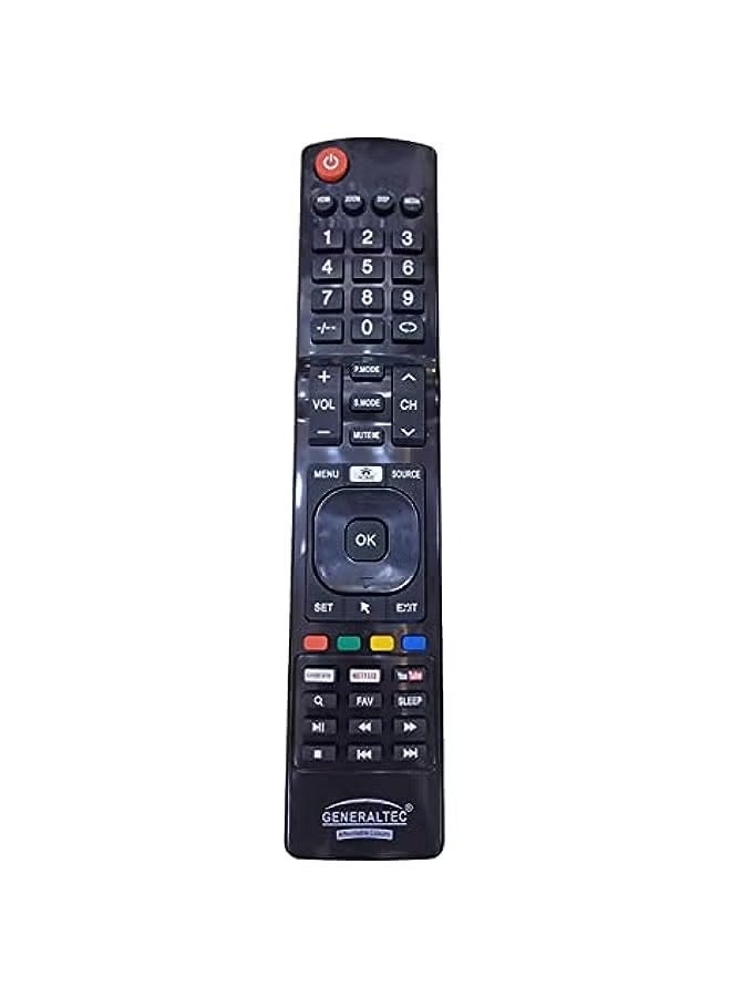 GENERALTEC Replacement Remote Compatible with General Tec Smart TV