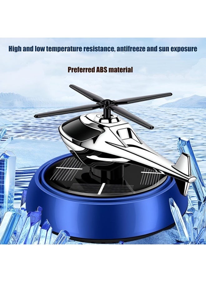 Generic Helicopter-Shaped Solar Car Aromatherapy Diffuser – Rotating Air Freshener with Solar-Powered Propeller – Car Dashboard Fragrance Dispenser for Interior Decoration, Odor Removal & Long-Lasting Fresh Scent - Image 4
