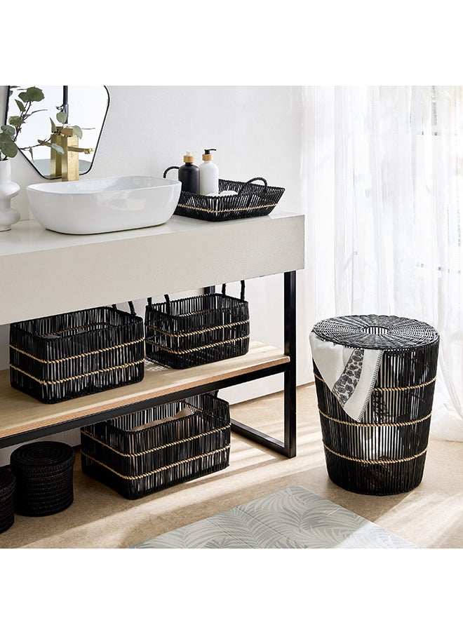 Home Box Ebony Storage Baskets - Set of 3  - Image 5