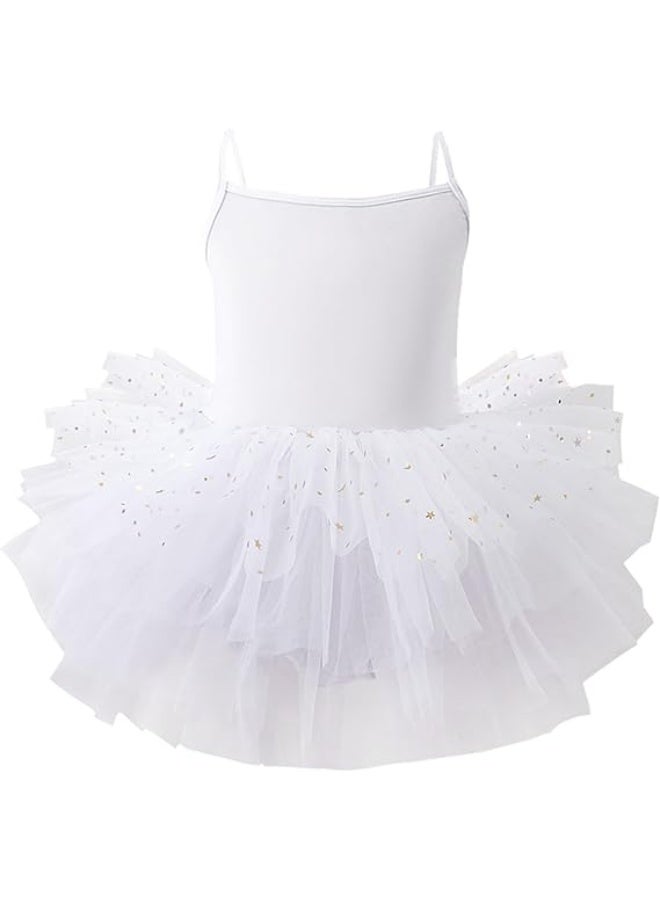 Dance Ballet Tutu Leotard Ballerina Outfit for Girls Toddler Dance Tutu Dress Princess Dress - Image 1