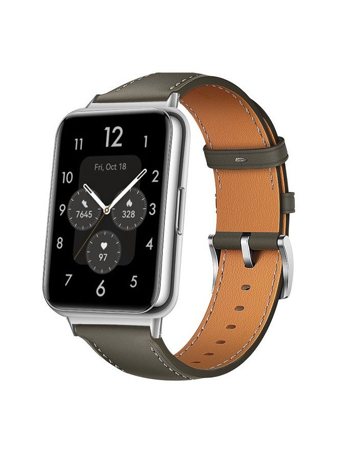leather Band for Huawei watch fit 2 - Image 1