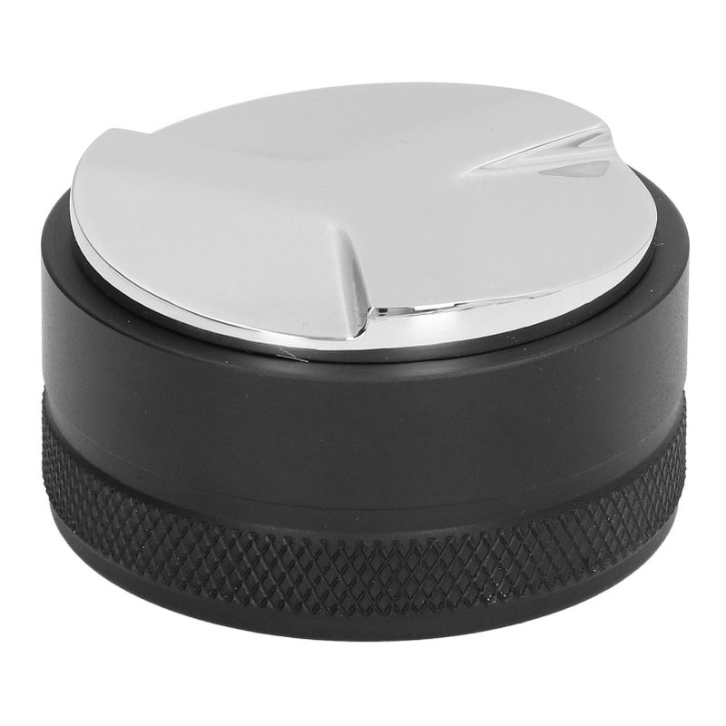 Coffee Distributor Adjustable Portable Rust Resistant Black Paddle Coffee Distributor Powder Press58mm - Image 3