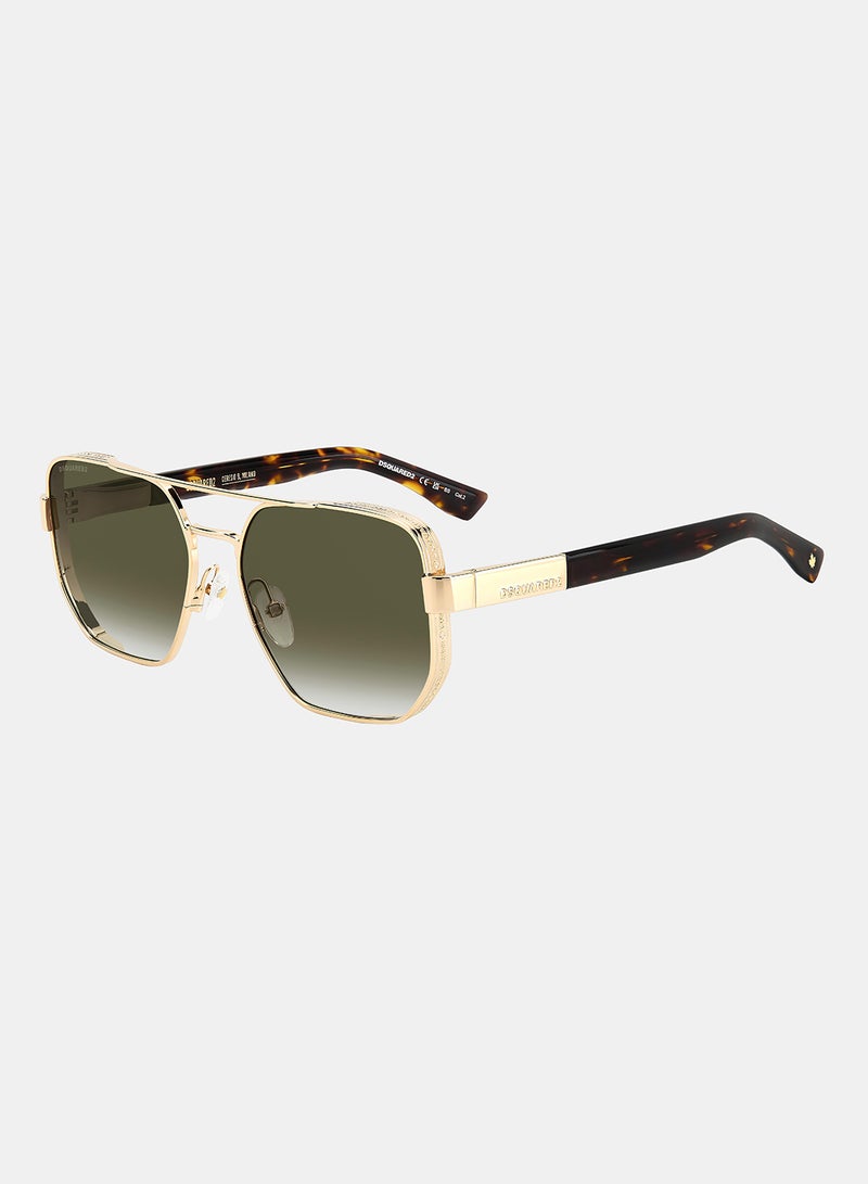 Dsquared Men Square Sunglasses 58 D2 0083/S - Image 1