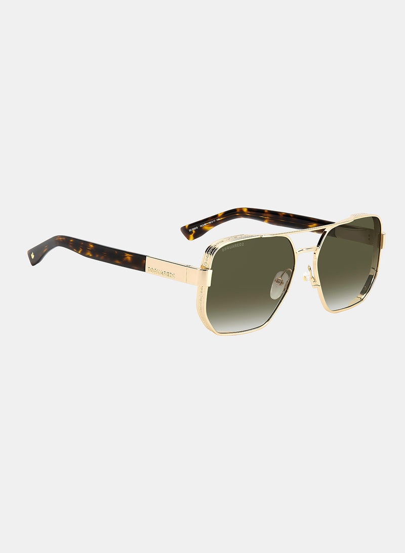 Dsquared Men Square Sunglasses 58 D2 0083/S - Image 2