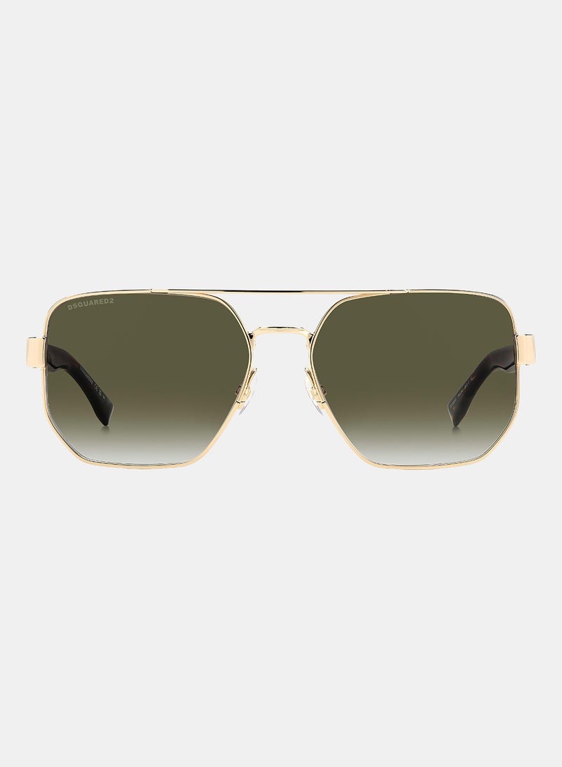 Dsquared Men Square Sunglasses 58 D2 0083/S - Image 3