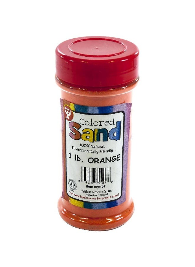 Bottled Sand Sand Art Orange