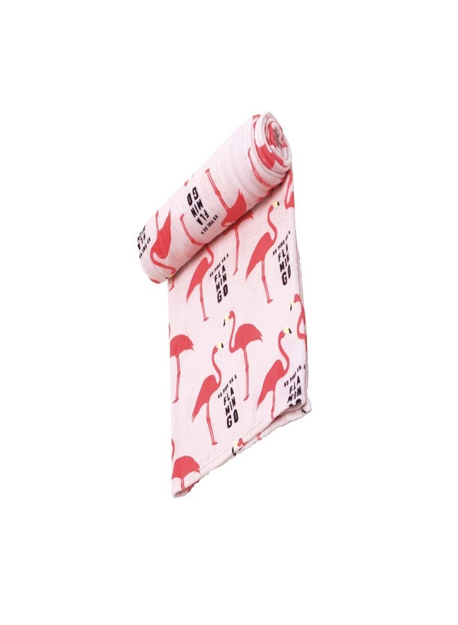 Arditex Zaska Flamingo Coral Blanket, Size: 160x120 cm - Image 2
