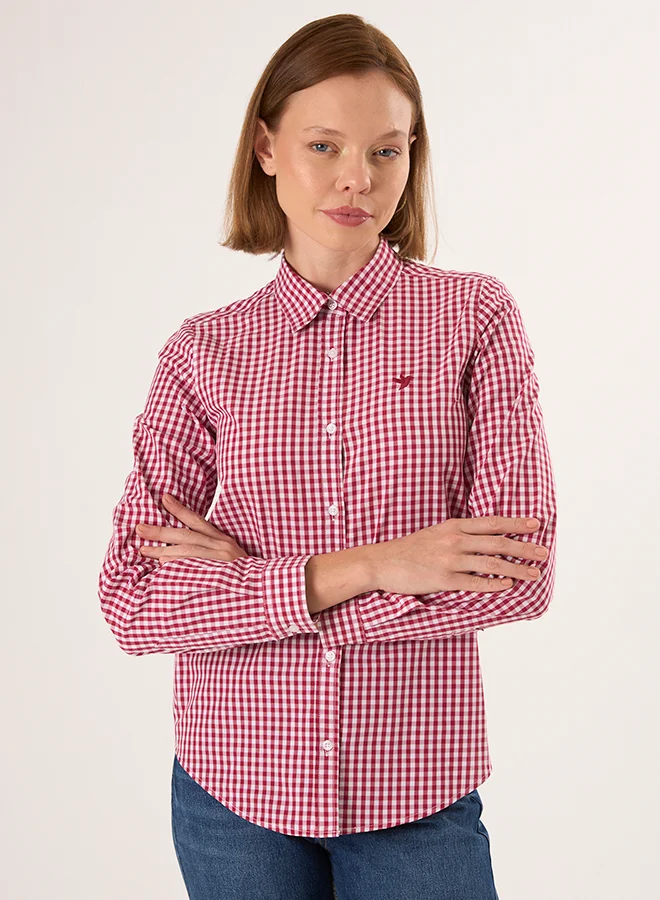 FELIX HARDY Plaid Long Sleeve Shirt