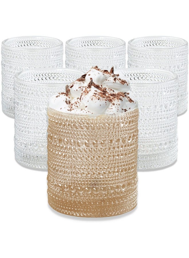 Kate Aspen Beaded Drinking Glasses Set of 6, 10 oz Retro Vintage Glassware - Boho Cocktail Water Juice Glasses, Hostess or Housewarming Gift - Image 1