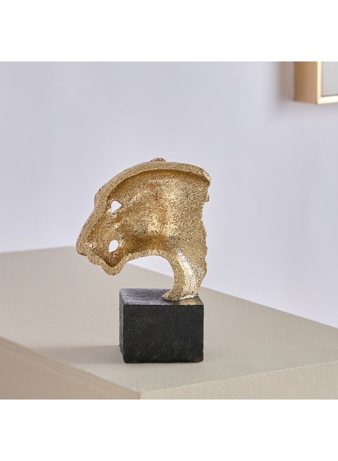 Home Box تزيين رأس الفهد وورن 12.5 × 20.5 × 11 سم - Image 2