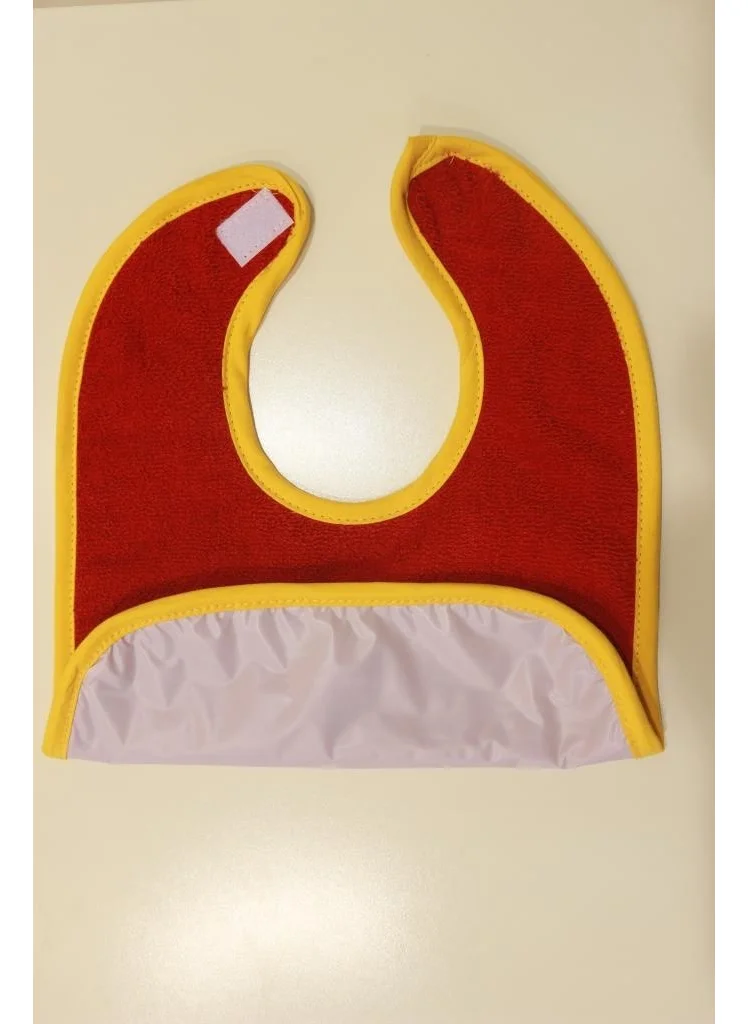 اندر هوم Baby Food Bib Curl Waterproof Towel Cotton Baby Bib