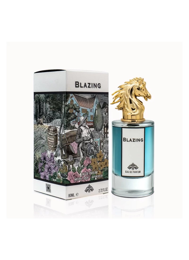 Fragrance World - Blazing - Eau de Parfum - Perfume For Men, 80ml - Image 1