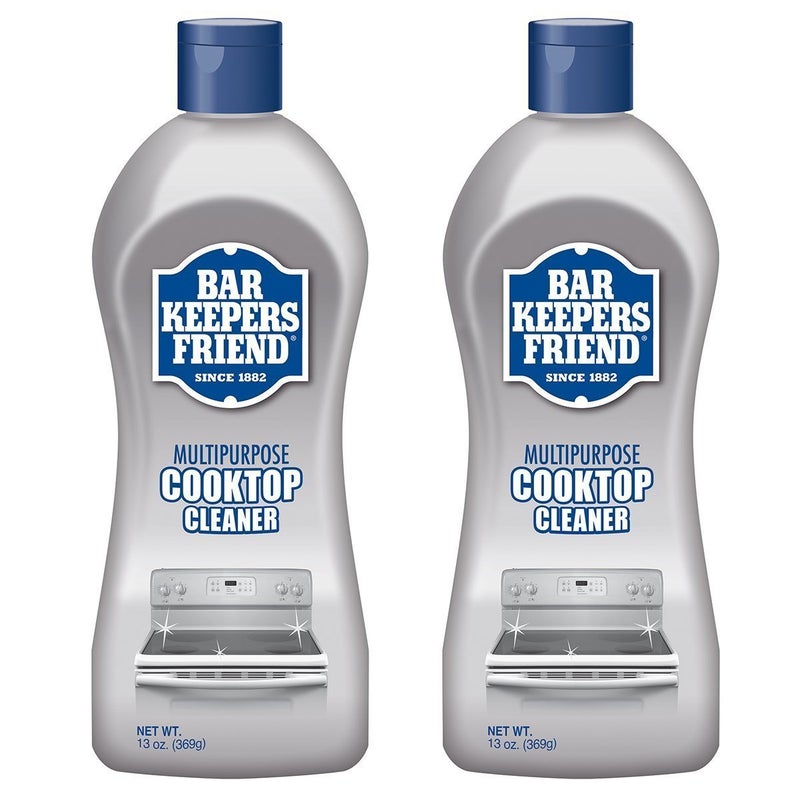 Bar Keepers Friend Multipurpose Ceramic and Glass Cooktop Cleaner | 13-Ounces | 2-Pack - Image 1